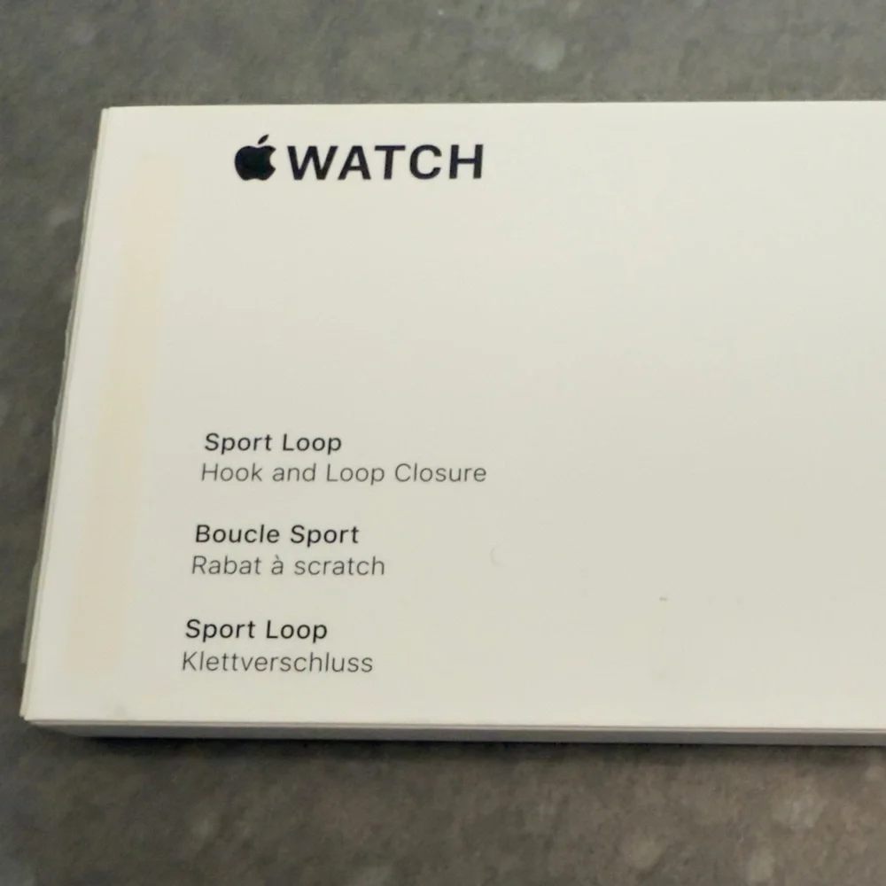 Apple Watch Sport Loop Band - Midnight Green/Black - 45mm